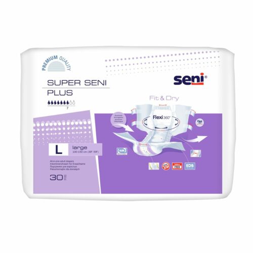 SENI Super Plus Large felnőtt pelenka, 30 darab