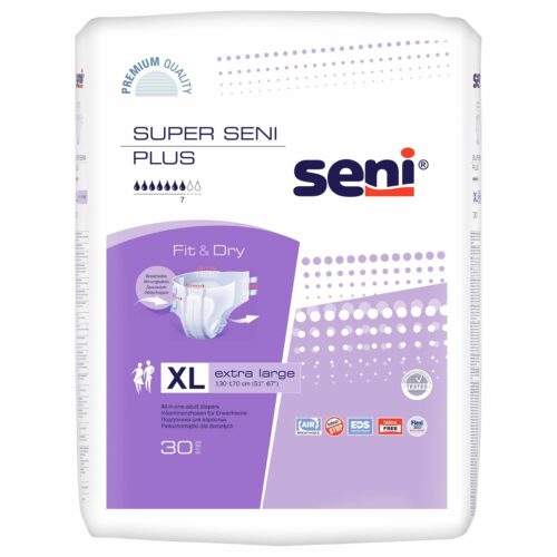 SENI Super Plus Extra Large felnőtt pelenka, 30 darab