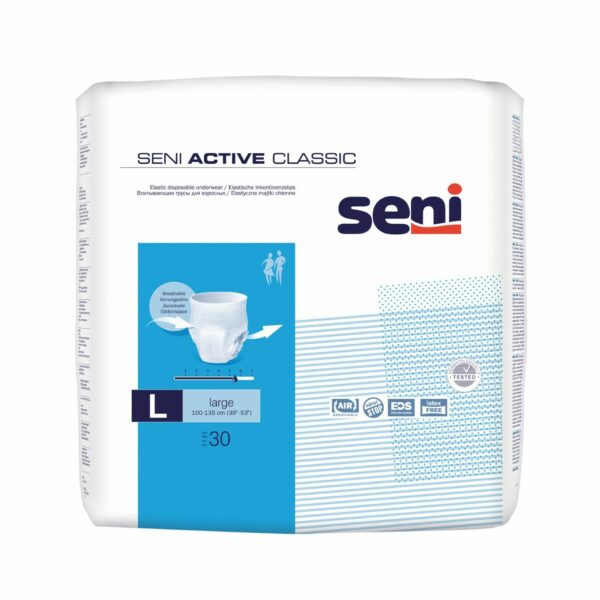 SENI Active Classic Large felnőtt pelenka, 30 darab