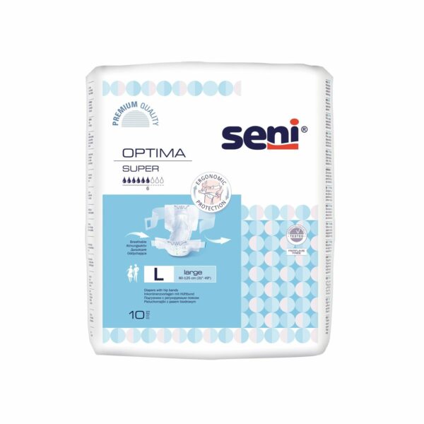 SENI Optima Super Large felnőtt pelenka, 10 darab