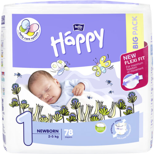 BELLA Baby Happy NEWBORN 2-5 Kg pelenka
