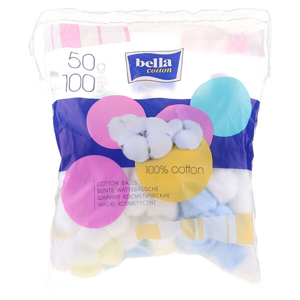 BELLA Kozmetikai színes vatta