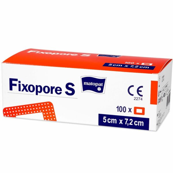 FIXOPORE S Szigetkötszer nem szőtt 6CMX10CM