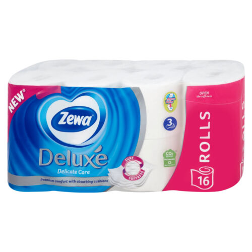 Zewa Deluxe Delicate Care toalettpapír 3 rétegű 16 tekercs