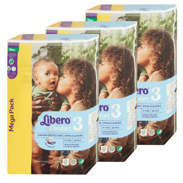 Libero Comfort 3 MEGA PACK 84x 5-9 kg 252 db másfél havi nadrágpelenka