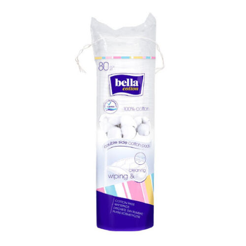 BELLA Kozmetikai kerek vatta 80db
